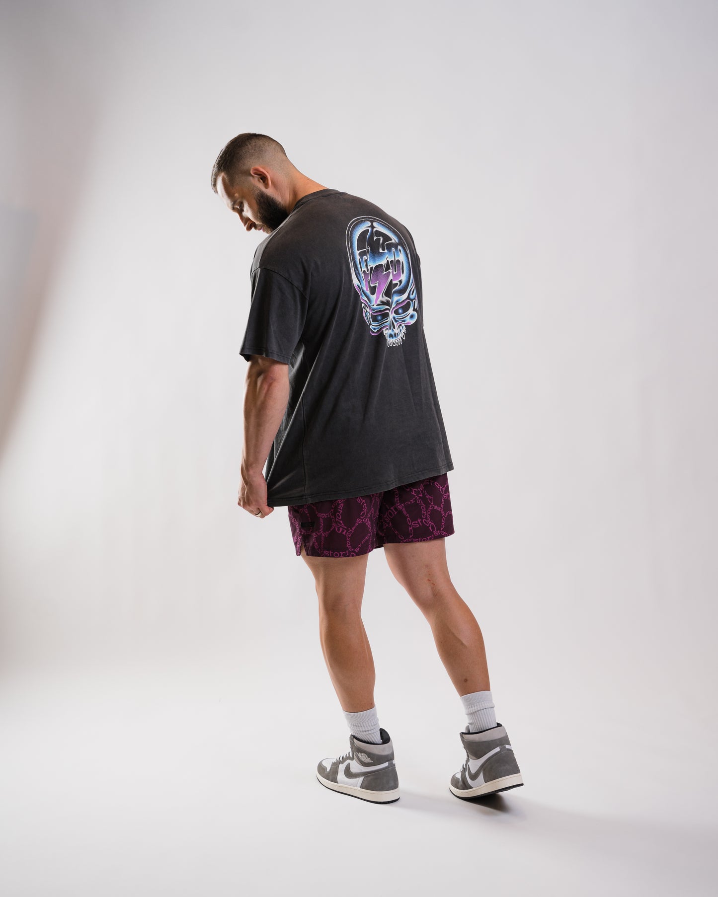 Deadhead Band Tee (Purple)