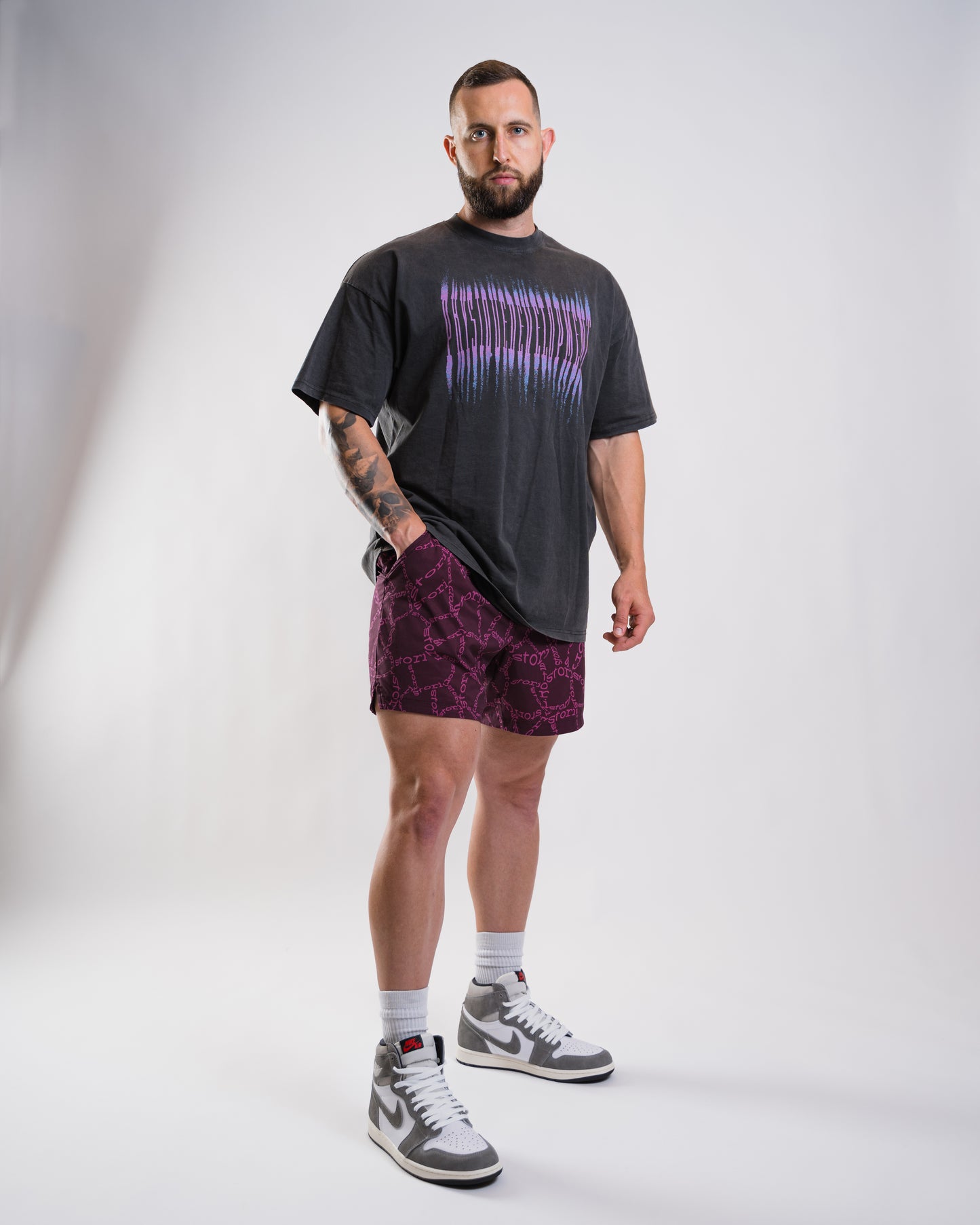 Deadhead Band Tee (Purple)