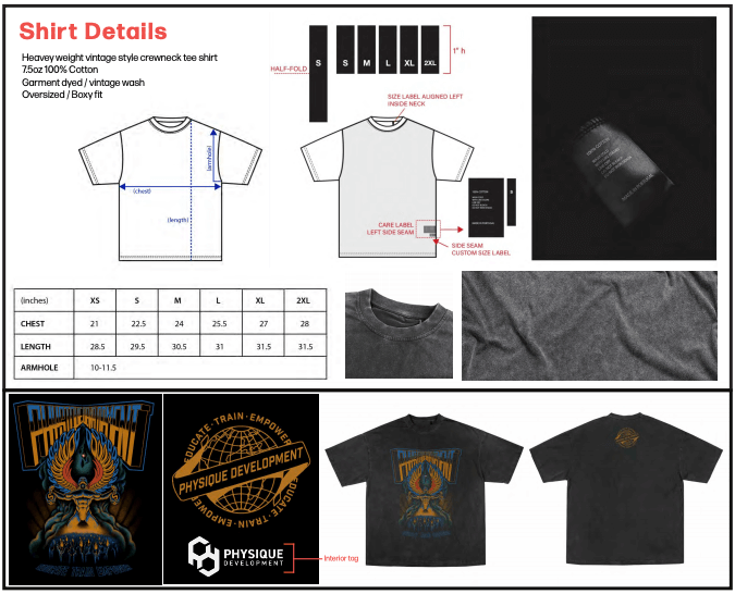 Physique Development Band Tee
